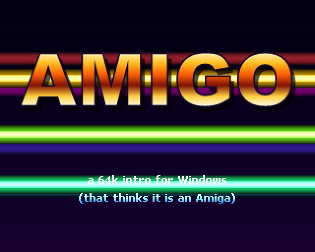 AMIGO: chroom logo boven copperbars